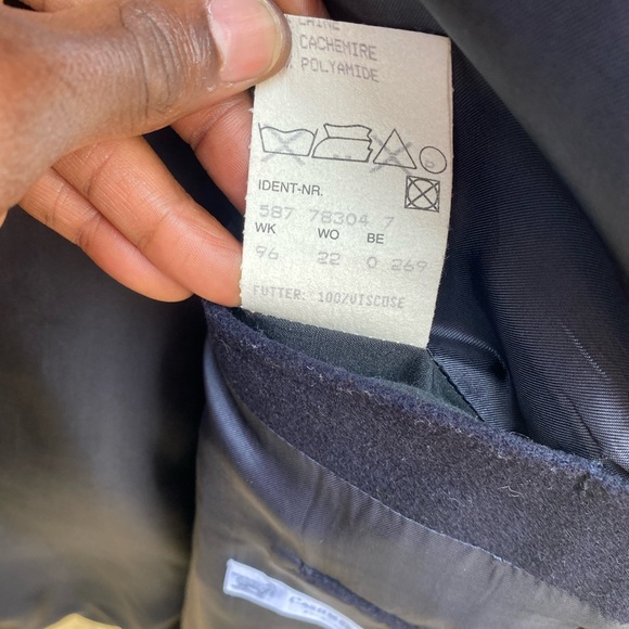 NW Hugo Boss 💯 Cashmere Wool Sport Coat, Sz 46 - Picture 10 of 13